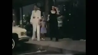 Elvis, Lisa Marie & Linda Thompson, Memphis 1974