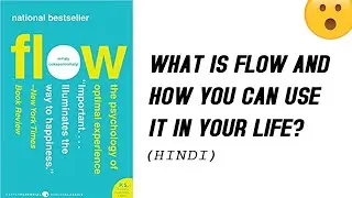 Flow animated book summary in hindi by mihaly csikszentmihalyi | motievee