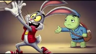 🐢 A ENTREGA MALUCA: OTTO E FLASH | Desenho Animado Infantil