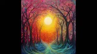 Heaven's Gate abstract art - AI