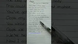 Oops ~ Little Mix ft. Charlie puth #lyrics #femalesinger #littlemix #music