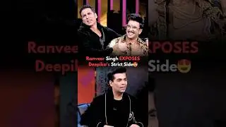 Ranveer Singh's Deep Secret About Deepika😍Karan Johar #ranveersingh #karanjohar #bollywood