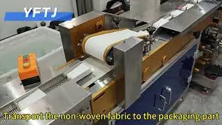Full automatic multiple piece wet wipes machine