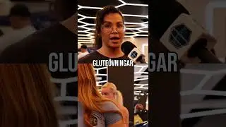 Jessicas tre favoriter f&ouml;r Glutes 💥