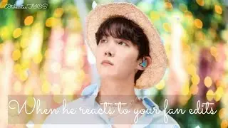 When he reacts to your fan edits (Jhope HBD)|| HSK FF|| {Fan edits credits to the rightful owner}