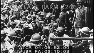 WWI - French Colonial Troops In The War 220692-02 | Footage Farm