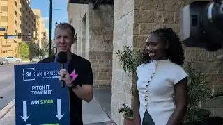 San Antonio Startup Week initiative takes to the street, gauging business pitches from the public