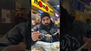 Zia Bhai odwiedziła Momo Box i skosztowała Kunafa / Kunafa i Momo Box / Desery #shorts