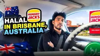 Halal Hungry Jack's in Brisbane, Australia 🇦🇺 || My first video at You Tube