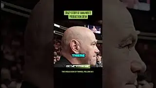 Dana white production crew is cooked