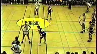 Pewaukee vs West Milwaukee boys basketball WIAA Regional Semi-Final, March 5, 1992