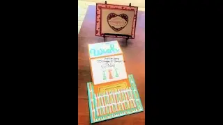 Fun Fold Card with Gift Card Holder by Shall We Stamp using Stampin' Up! products