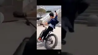 Fat bike stunt status