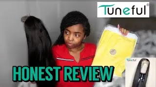 TUNEFUL HAIR REVIEW 2020 | AFFORDABLE LACE FRONT WIG | UNBOXING WIG