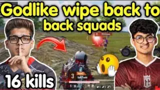 Godlike wipe back to back squads 🔥 Jonathan Admino Punkk on Fire 🇮🇳 @JONATHANGAMINGYT