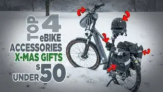 Our Top 4 Must-Have E-Bike Accessories Gifts Under $50 For The Holidays   |  (+ 1 BONUS!)