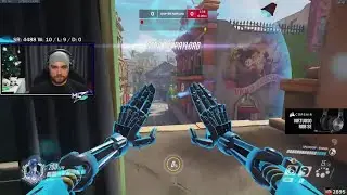 ML7 INSANE AIM as ZENYATTA - OVERWATCH GAMEPLAY SEASON 25 TOP 500