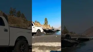 Спуск лодки на воду за 5 секунд 🚀 #shortsfeed