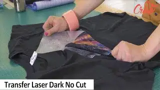 Créa'TV - Personnalisez vos Textiles Foncés avec le papier Laser Dark No Cut