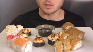 ASMR Eating Sushi  | Satisfying Chewy Sounds