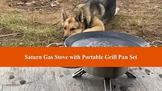 Overview-Saturn Gas Stove with Portable Grill Pan Set