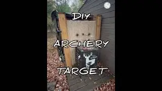 Simple DIY Archery Target.  #archery #diy