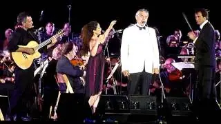 Life is beautiful Duet Andrea Bocelli and Noa (Israeli singer Achinoam Nini)