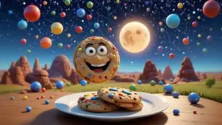 The Cookie That Flew to the Stars 🍪🌟 | Imaginative Story for Kids | Learn Space & Adventure Words
