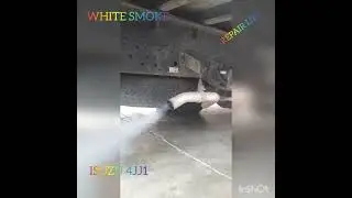 Isuzu 4jj1 white smoke(repair time)