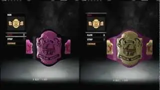 WWE 13 - Which Diamonds Belt Do You Like Better?