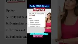 📘 Daily Physics Short | Plane Angle & Solid Angle ka Concept | NEET JEE Prep #physicsbhau #jee2026