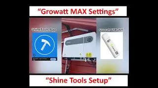 Growatt MAX Inverter Commissioning Tutorial (Shine Tools App + USB Dongle)