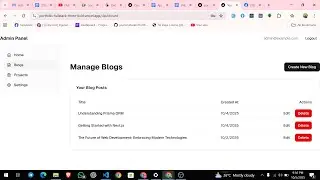 Full-Stack Portfolio Website with Next.js 15, TypeScript & Prisma | Complete Project Walkthrough