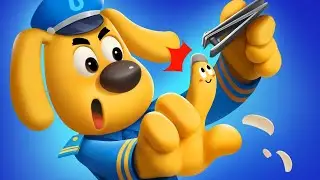 Trim Your Nails | Good Habits for Kids | Cartoon | Sheriff Labrador | BabyBus TV