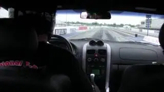 2006 GTO Drag race in-car video