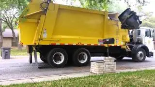 Heil Python side loader Trash truck