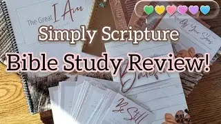 Flip thru The Great I am Bible Study! Simply Scripture at it's best!