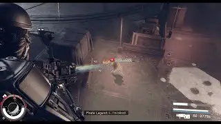 Starfield, Destroying High Level Pirates at Abandoned Hanger Using a Legendary Overcharged Magshear.