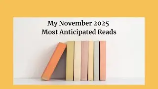 Мои самые ожидаемые книги ноября 2025 года
