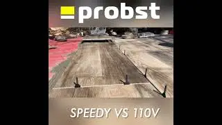 Porcelain Slabs install with two-man vacuum unit. SPEEDY VS 110v by Probst