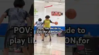 The Lebron step back had me weak😂 #lebronjames #viral