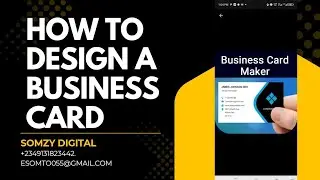 Learn How to Design a Business Card the Fastest Way.
