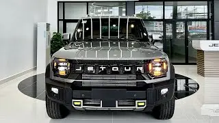 2025 JETOUR TRAVELLER T2 - Best Off-Road SUV (Silver Snow) | Exterior and Interior Details