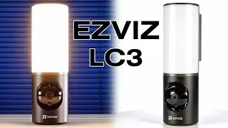EZVIZ LC3 &Uuml;berwachungskamera & Au&szlig;enbeleuchtung mit LED Flutlicht | review #EZVIZ LC3 Au&szlig;enkamera