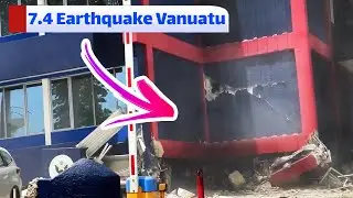 Powerful 7.4 Magnitude Earthquake Hits Vanuatu Today ⚠️ Tsunami Alert Issued