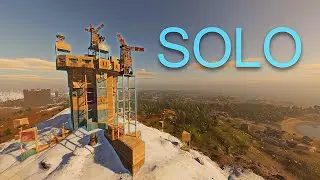 How I DOMINATED a FULL POP Server as a SOLO - Rust Console (Movie)