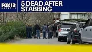 4 victims dead, 1 suspect dead after stabbing, police shooting at Pierce County, WA home