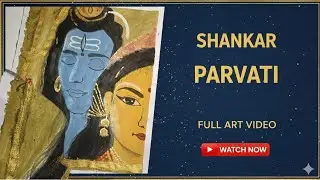 Mahadev Painting Tutorial | Lord Shiva Sunset Art | Easy Oil Pastel Drawing Step by Step 🔱🌅 #art 