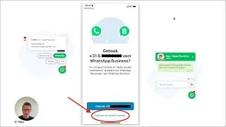 Vast telefoonnummer koppelen aan WhatsApp Business installatie video