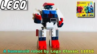 Lego Classic 11014 assembling to a humanoid robot #171